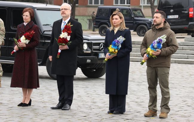 Зеленський та президент Латвії прибули до Львову
